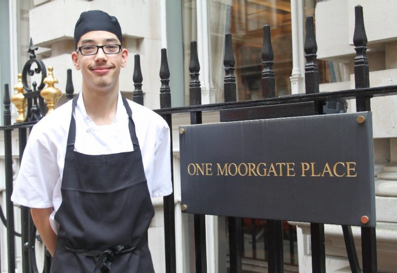 Harry Orton our apprentice chef