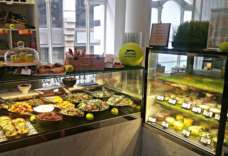 the cafe during wimbledon season