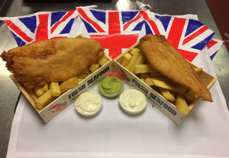 Great British fish and chips